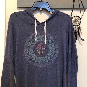 Blue/Purple Hanalei Hoodie